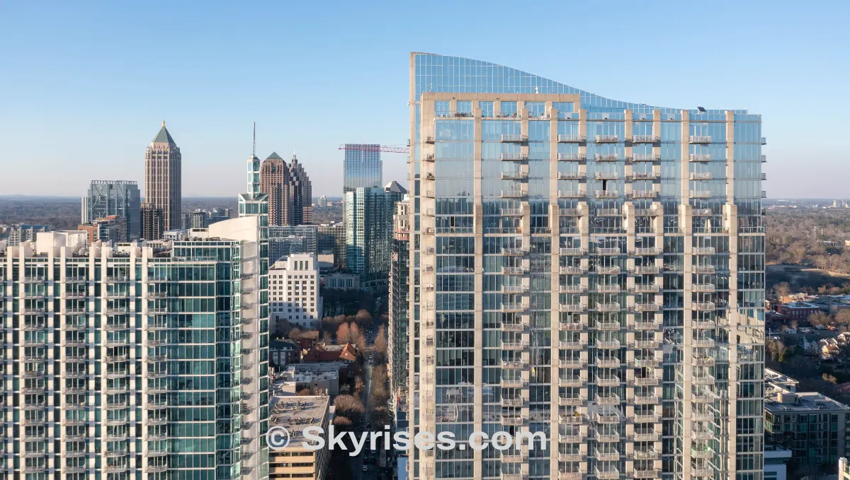 Viewpoint condominium tower in Midtown Atlanta